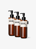 No.5+ Glutathione Vitamin Facial Spa Cleanser Trio Set (200ml*3ea)