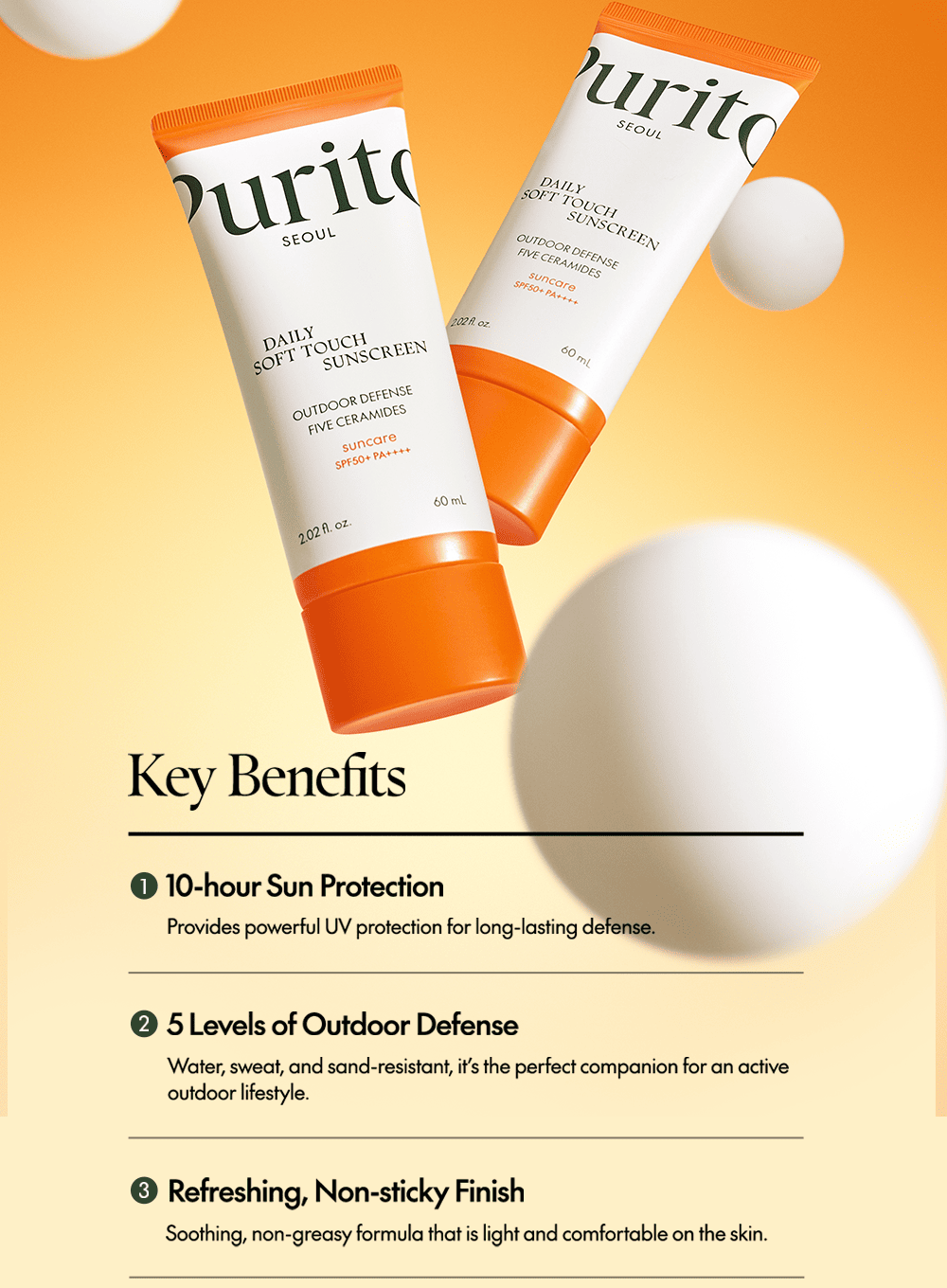 Daily Soft Touch Sunscreen (Renewer) Duo Set (60ml*2ea)