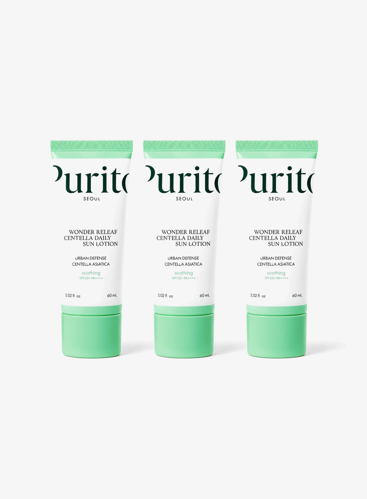Wonder Releaf Centella Daily Sun Lotion Trio Set (60ml*3ea)
