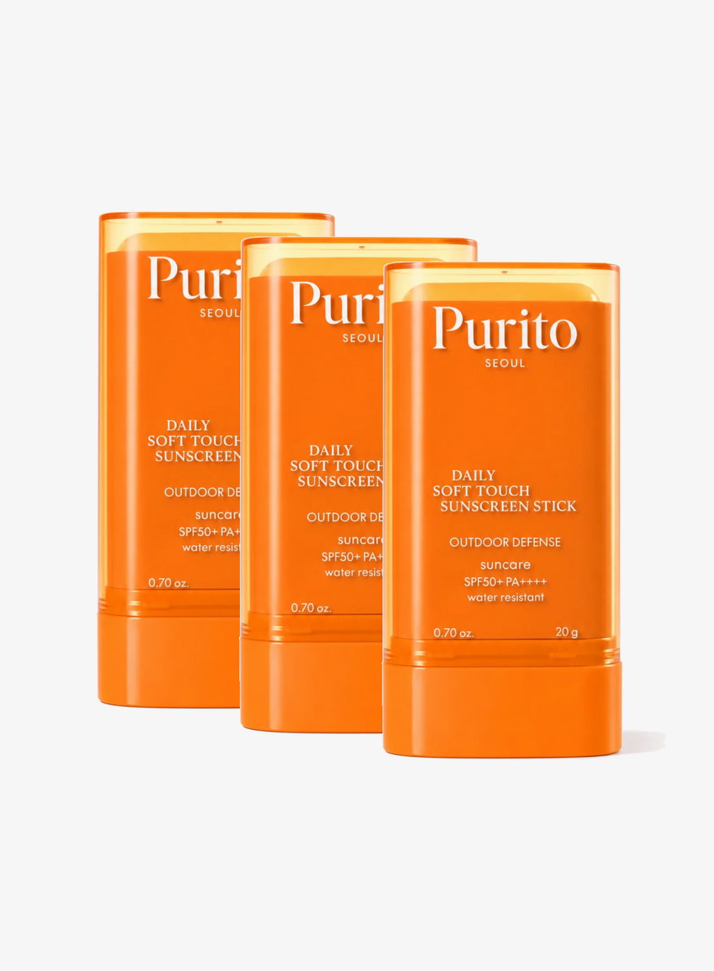 Daily Soft Touch Sunscreen Stick (SPF50+ PA++++) Trio Set (20g*3ea)