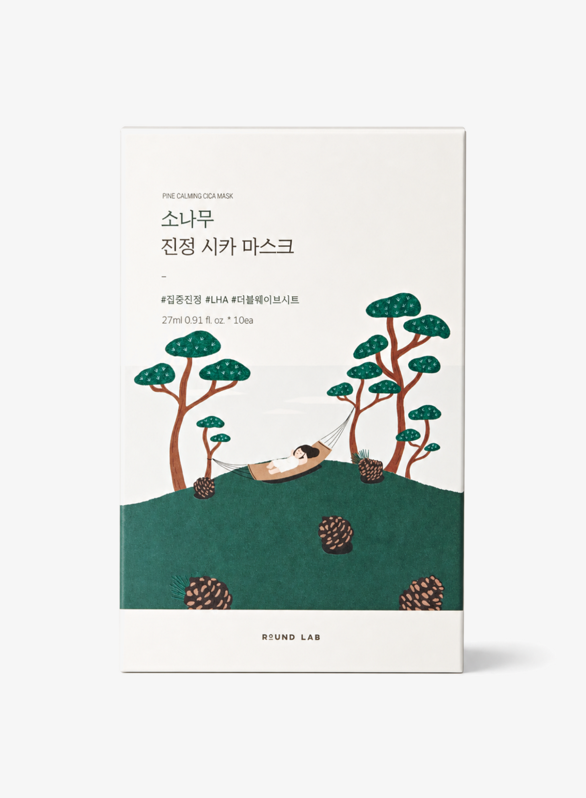 Pine Calming Cica Sheet Mask Set (27ml*10ea)