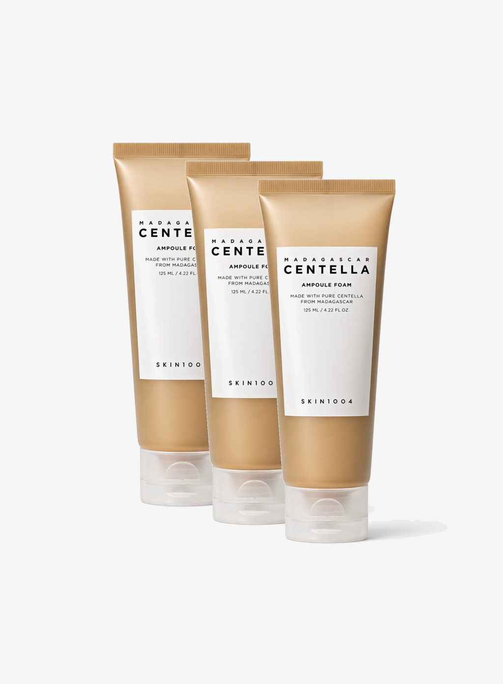 Madagascar Centella Ampoule Foam Trio Set (125ml*3ea)