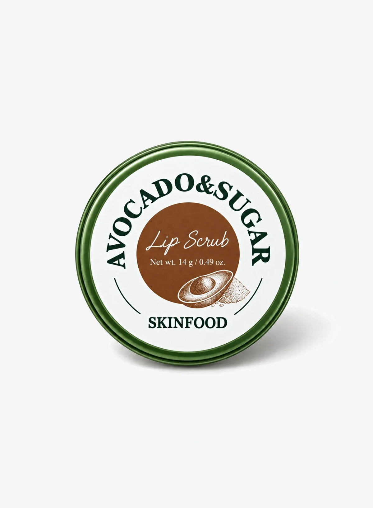 Avocado & Sugar Lip Scrub (14g)