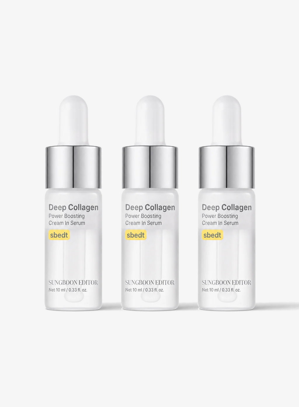Deep Collagen Power Boosting Cream In Serum Trio Set (10ml*3ea)