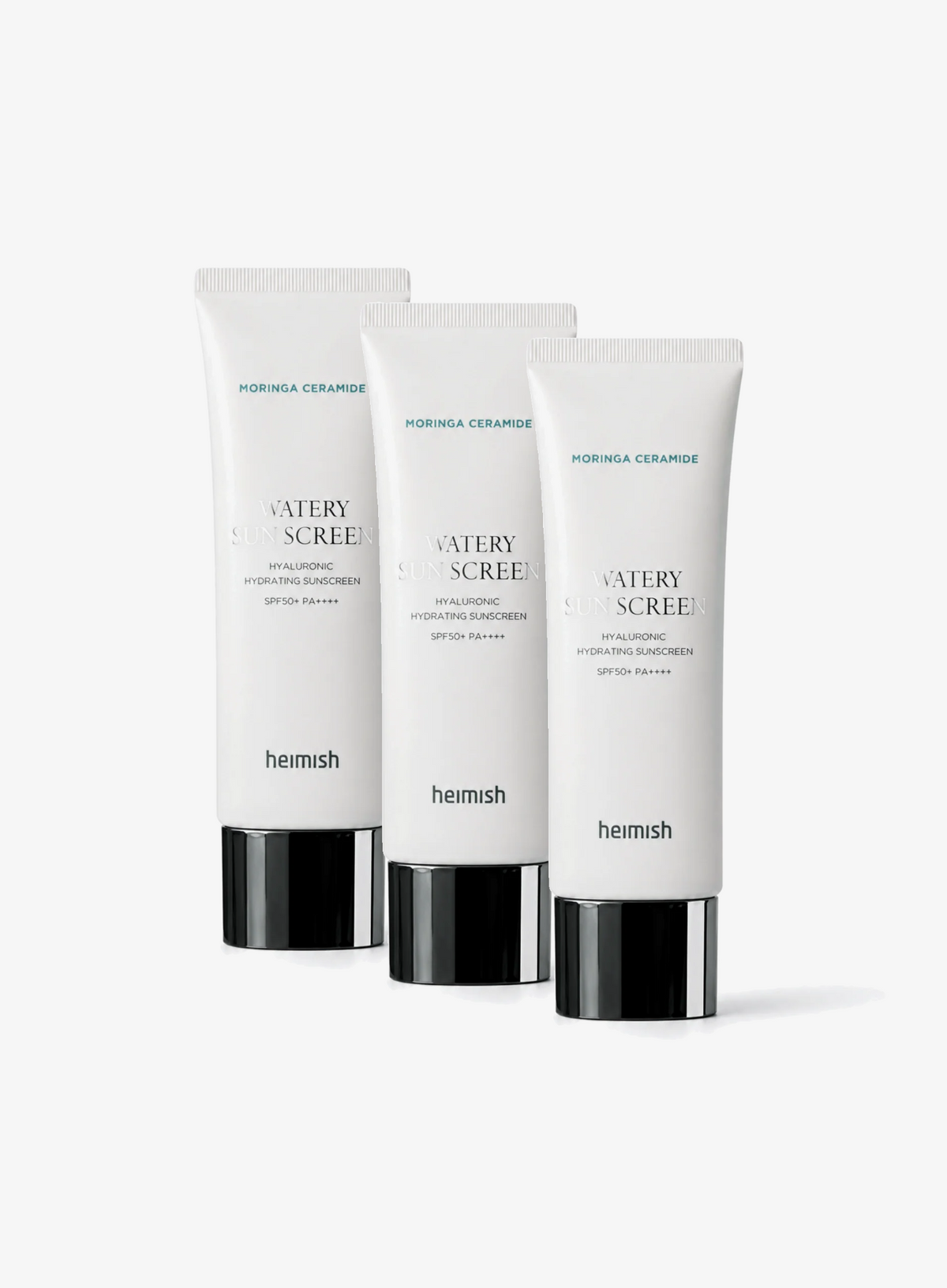 Moringa Ceramide Hyaluronic Acid Hydrating Watery Sunscreen Trio Set (50ml*3ea)